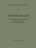 PR452 A.Vivaldi, Concerto in Do per strumenti diversi, archi e bc Partitur