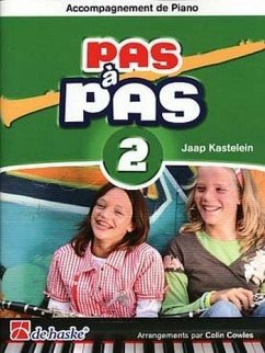 Cover Jaap Kastelein_Klaas de Jong Pas ŕ Pas 2 - Accompagnement de Piano C Piano Accompaniment Buch