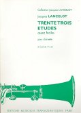33 études assez faciles vol.2 (nos.17-33) pour clarinette