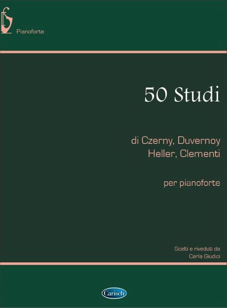 Studi (50) (Giudici) Klavier Buch