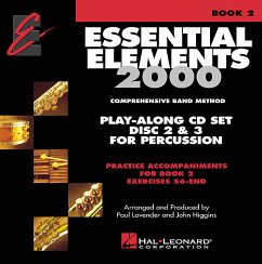 Cover Essential Elements for Band - Book 2 - CDs Perc.