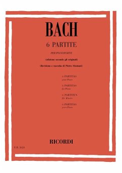 J.S. Bach 6 Partite Bwv 825 - 830 Pianoforte