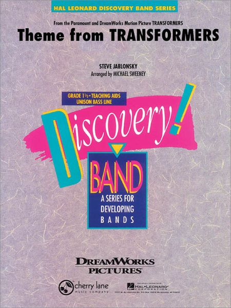 Theme from 'Transformers' for concert band score Theme from 'Transformers' for concert band score