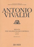 Sonata la maggiore RV758 F.XIII:55 per violino e bc Sonata la maggiore RV758 F.XIII:55 per violino e bc