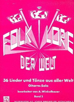 Cover Folklore der Welt Band 2 36 Lieder und Tänze