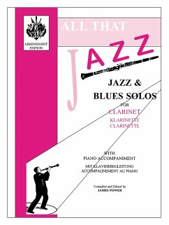 Cover All that Jazz Jazz and Blues Solos for clarinet and piano