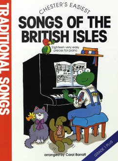Cover Chester's Easiest Songs of the British Isles for very easy piano Barrett, Carol, Ed