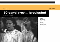 Cover M.P. Pasoli 50 Canti Brevi Brevissimi Music Education