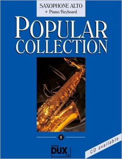 Cover Himmer, A: Popular Collection 8 Saxophone Alto