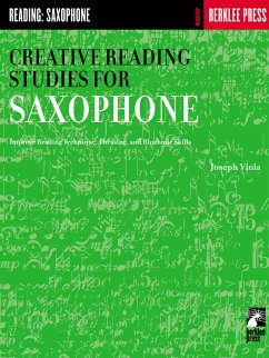 Cover Creative Reading Studies for Saxophone