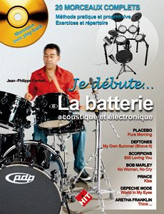 Cover Fanfant Jean-Philippe, Je Débute La Batterie Méthodes Batterie