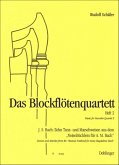 Das Blockflötenquartett Band 2 10 Tanz- und Marschweisen für 4 Blockflöten (SS(A)TB), Spielpartitur