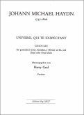 Universi qui te espectant für gem Chor, Streicher und Orgel (2 Hörner ad lib) Partitur