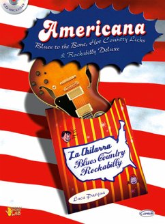 Cover Luca Pasqua, Americana Gitarre Buch + CD