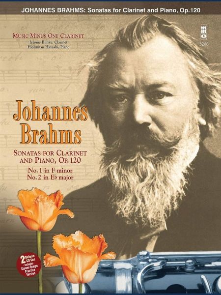 Johannes Brahms, Sonatas in F Minor and E-flat, Op. 120 Clarinet Buch + 2 CDs