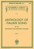 Anthology of Italian Song of the 17th-18th Cent.