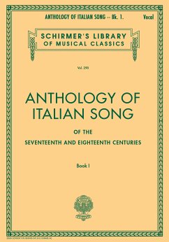 Anthology of Italian Song of the 17th-18th Cent.