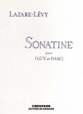 Lazare Lévy, Sonatine Op32 Flöte und Klavier Buch Lazare Lévy, Sonatine Op32 Flöte und Klavier Buch