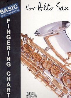Cover Basic Fingering Chart for alto saxophone