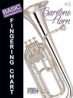 Cover Basic Fingering Chart for baritone horn (TC)