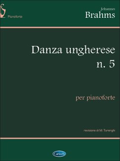 Cover Johannes Brahms, Brahms Danza Ungherese No5 Klavier Buch