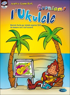Cover Andrea Cappellari, Suoniamo l'ukulele Ukulele Buch + CD