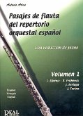 Pasajes de flauta del repertorio orquestral espanol vol.1 para flauta e piano Pasajes de flauta del repertorio orquestral espanol vol.1 para flauta e piano