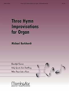 Cover Three Hymn Improvisations for Organ