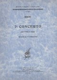 Rode Concerto N 7 Violon-Piano Violin and Piano