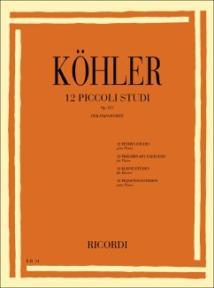 12 kleine Etüden op.157 für Klavier