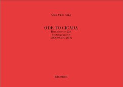 Cover Qian Shen-Ying, Ode To Cicada (Reflection In Zen) 2 Violins, Viola and Cello Buch