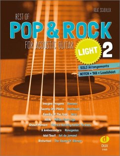 Cover Best of Pop & Rock light for Acoustic Guitar vol.2 für Gitarre/Tabulatur
