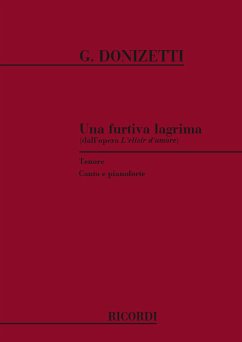 Cover Una furtiva lagrima per tenore e pianoforte (it)