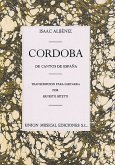 Isaac Albéniz, Cordoba No.4 De Cantos De Espana (bitetti) Guitar Gitarre Buch Isaac Albéniz, Cordoba No.4 De Cantos De Espana (bitetti) Guitar Gitarre Buch