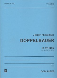 Cover 10 Etüden für Orgelpedal solo