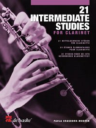 Cover 21 Intermediate Studies for Clarinet