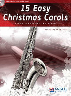 Cover 15 easy Christmas Carols (+CD) for tenor saxophone and piano