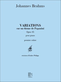 Cover Variations sur un thčme de Paganini op.35 vol.1 pour piano