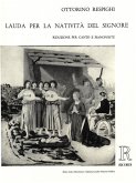 Lauda per la nativita del signore per soli, coro, 6 strumenti pastorali e pianoforte Klavierauszug