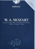 Konzert C-Dur KV299 für Flöte, Harfe und Orchester (+CD) für Flöte, Harfe und Klavier