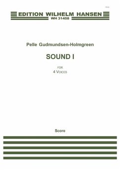 Cover Pelle Gudmundsen-Holmgreen, Sound I SATB Chorpartitur