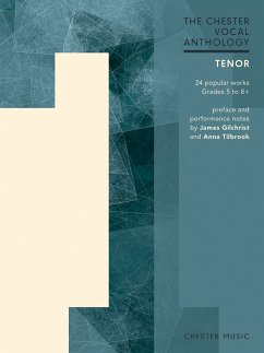 Cover The Chester Vocal Anthology for tenor and piano score