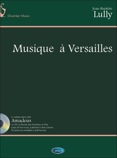 Musique ŕ Versailles (+CD-Rom) für 5 Streicher (2 Vl, 2Va, Vc,) oder 2 Oboen, Tenor-Oboe, 2 Fagotte) und Bc, Partitur