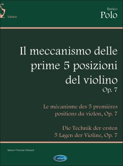 Cover Enrico Polo, Meccanismo Delle 5 Prime Posizioni Op. 7 Violin Buch