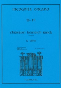 Cover 12 Trios für Orgel