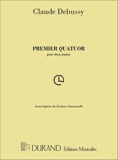 Premier Quatuor op.10 pour 2 violons alto et violoncelle pour 2 pianos partition