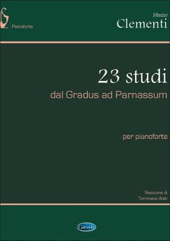 23 Studi dal Gradus ad Parnassum per pianoforte