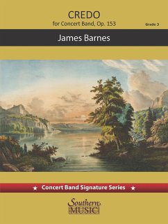 James Barnes Credo Concert Band Partitur