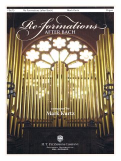 Cover Re-formations (after Bach) Orgel Buch