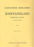 Ehetanzlied und andere Gesänge op.10 für Gesang und Klavier